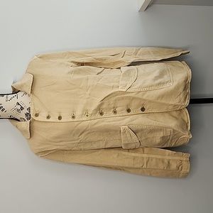 Sandrine Rose X Free People light denim jacket size medium